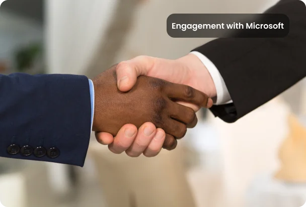 Engagement with Microsoft